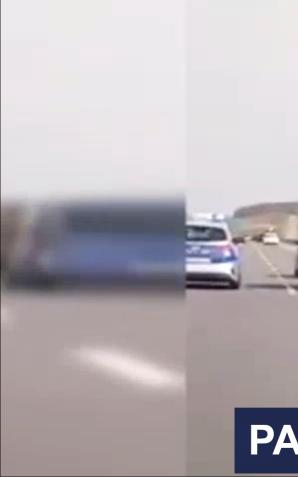 [VIDEO] Jazda „wężykiem” nie uszła uwadze policjanta  po służbie
