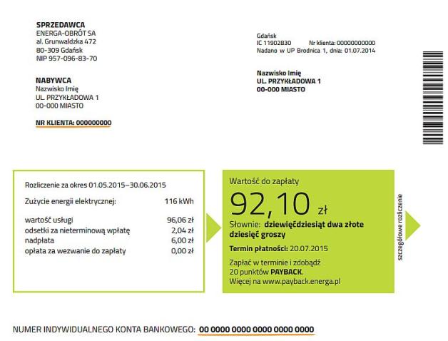 Energa: Uwaga na fałszywe faktury za prąd