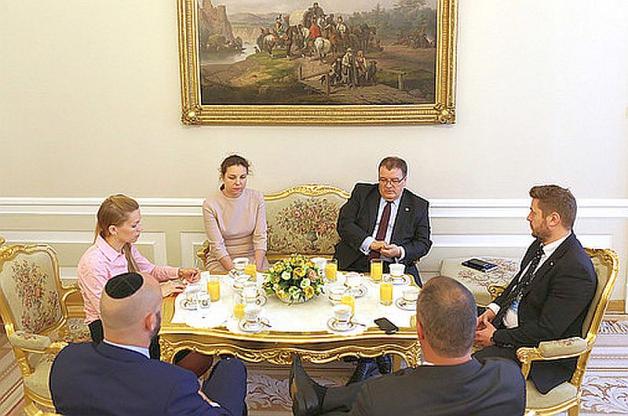 Spotkanie ministra Andrzeja Dery z wicemarszałkiem Knessetu